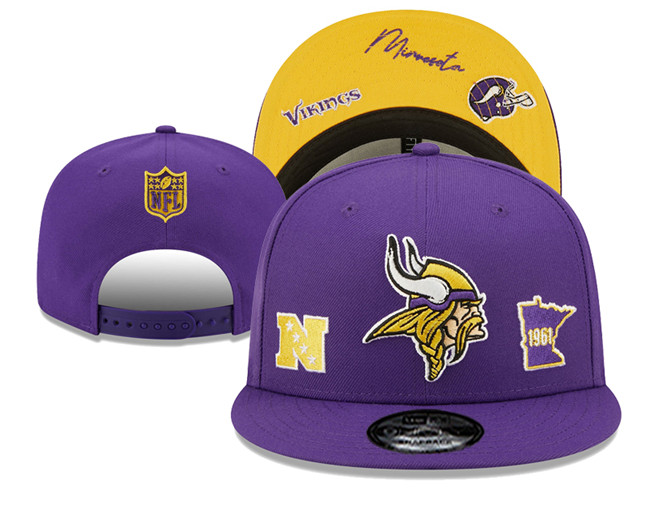 Minnesota Vikings Stitched Snapback Hats 071